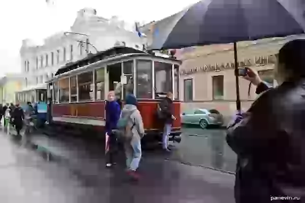 Первый петербургский трамвай фото - 105 лет петербургскому трамваю