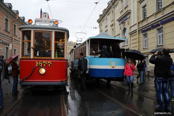 Vintage trams