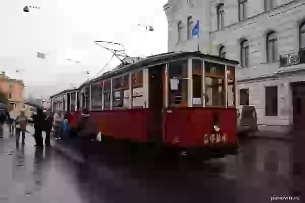 Трамвай 1937 года фото - 105 лет петербургскому трамваю