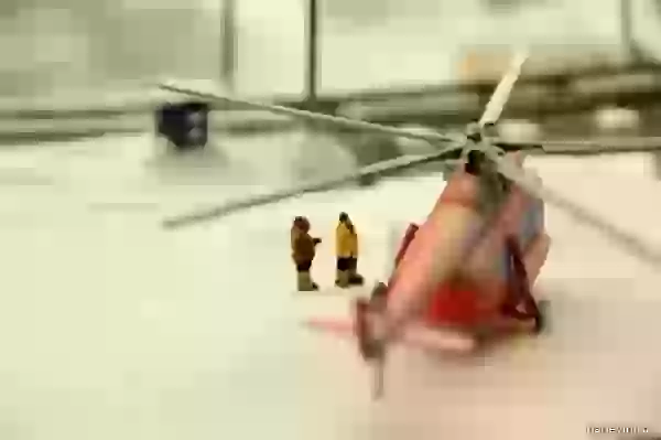 Вертолёт Ми-8 полярной авиации фото - Гранд-макет Россия