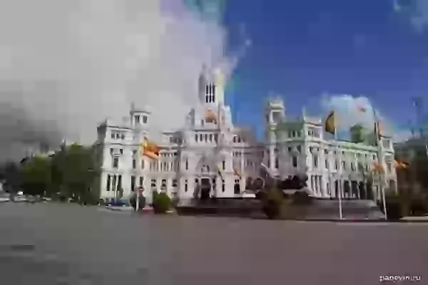 Дворец связи на площади Сибелес фото - Мадрид