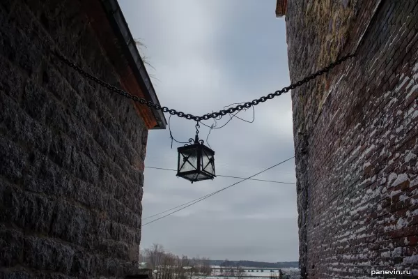 Lantern on a chain