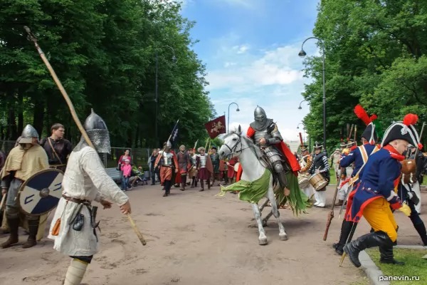 Medieval horseman