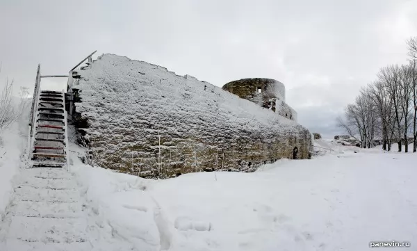 Fortress wall