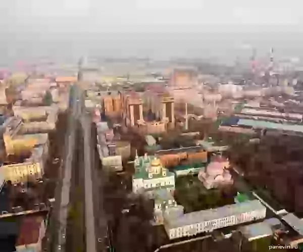 Новодевичий монастырь фото - Виды сверху