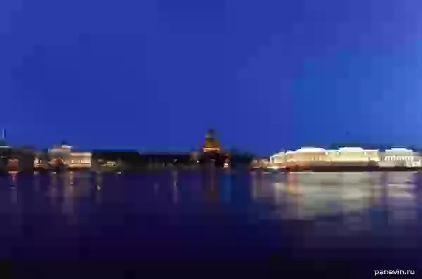 Сенатская площадь, Медный всадник фото - Ночной город, СПб