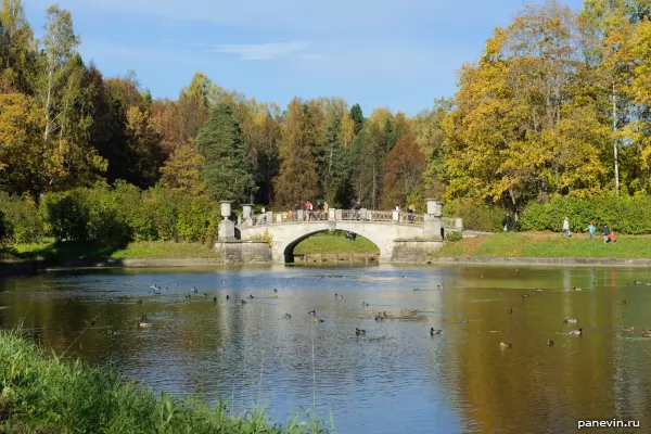 Viskontev bridge over the Slavyanka