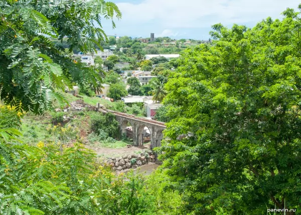 Ancient aqueduct in Port Louis