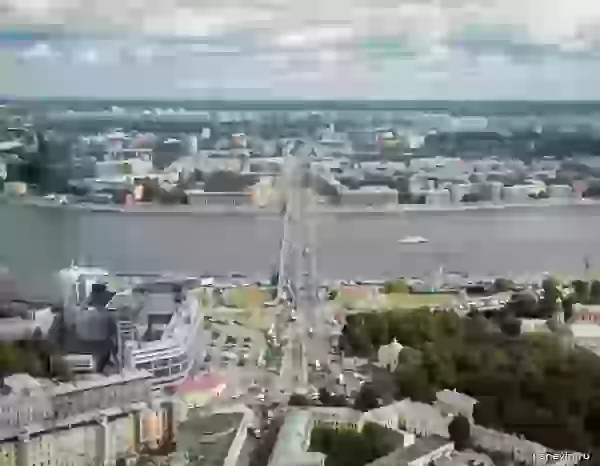 Александро-Невский мост фото - Виды сверху