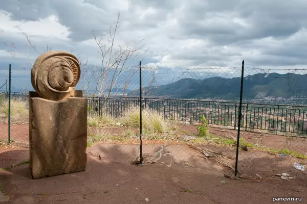 the Vanguard sculpture, Monreale
