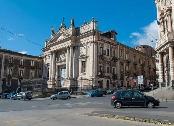 Chiesa Sant Agata la Fornace o san Biagio, Катания