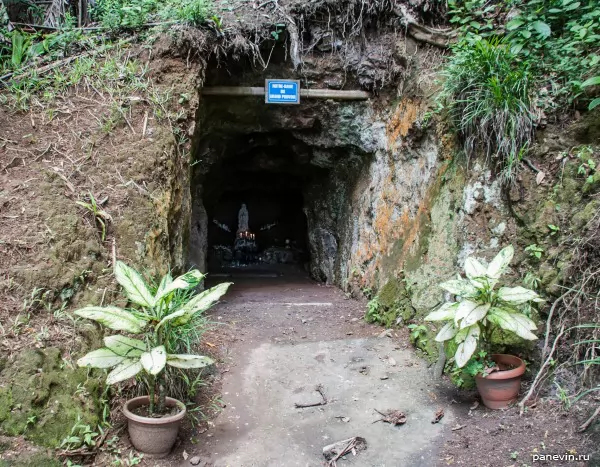 Grotto of the Mother of god of Great Power of a photo — Mauritius