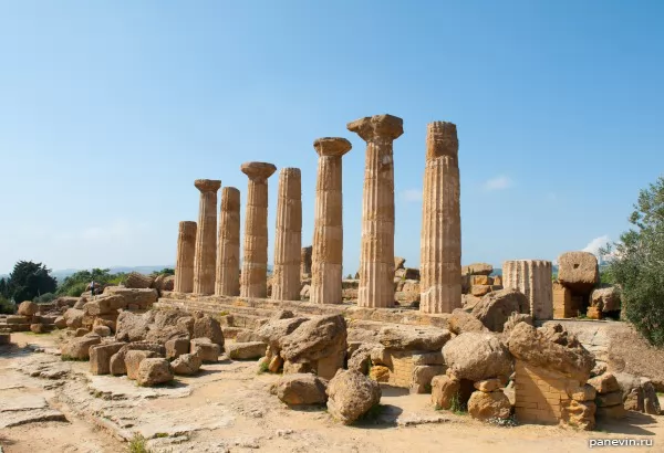 Hercules Temple in Agrigento