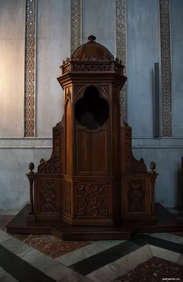 Confessional, the Cathedral Monreale