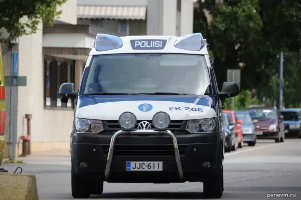 Finnish police car