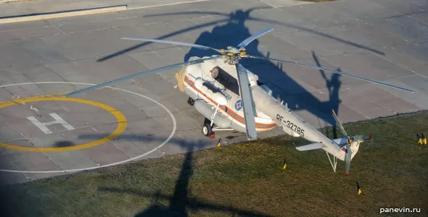 Mi-8 of the Ministry of Emergency Measures of Russia