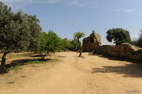 Rest of a fortification of Akragas — Agrigento