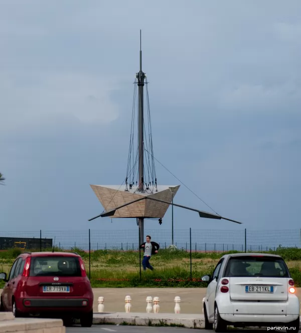Памятник кораблю, Палермо
