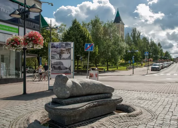 Monument to the Saimaa seal, Lappeenranta
