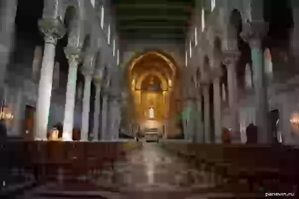 Monreale Cathedral, internal furniture photo - Monreale