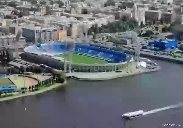 Стадион «Петровский» фото - Виды сверху