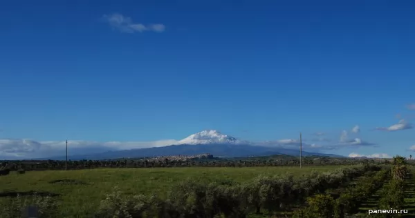 View to Etna