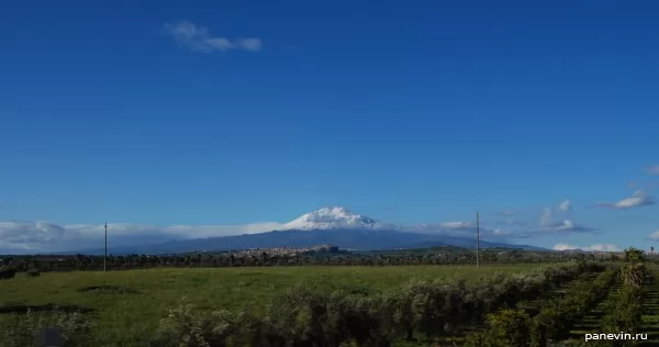 View of Etna