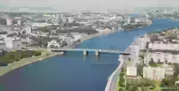 Володарский мост фото - Виды сверху
