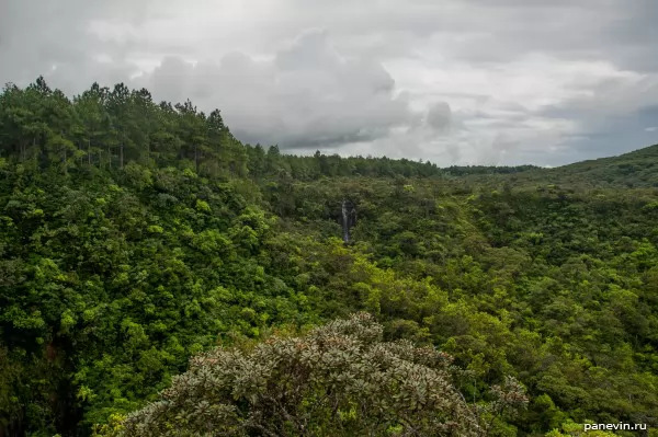 Alexandra falls, a general view