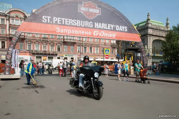 Biker, Ostrovsky's Square