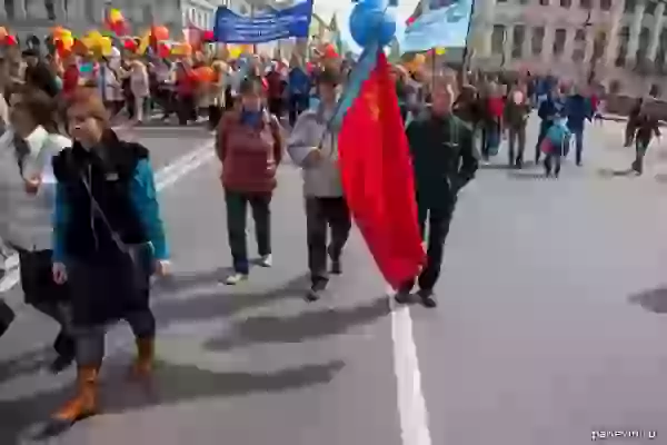 Флаг СССР фото - 1 мая