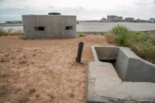 Command tower of 35th battery