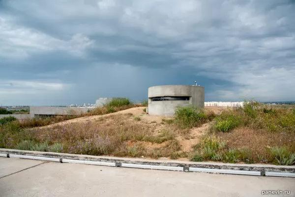 Command tower of 35th battery