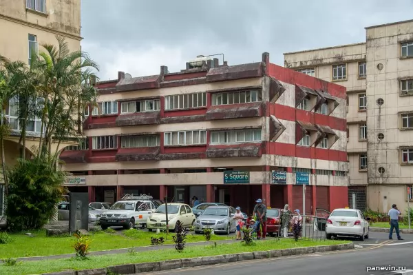 Curepipe: a city of the won constructivism, photo — Mauritius