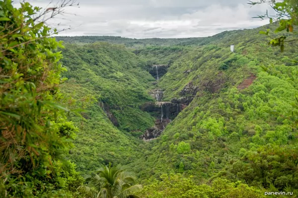 Mauritius: Tamarin falls