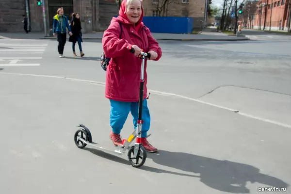 On a skateboard — on May, 1st