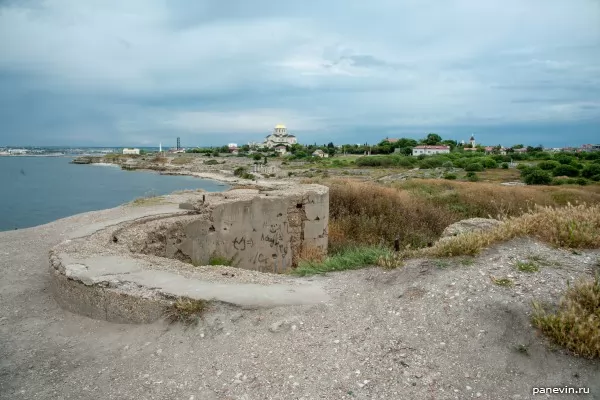 Основание орудийной точки под Херсонесом