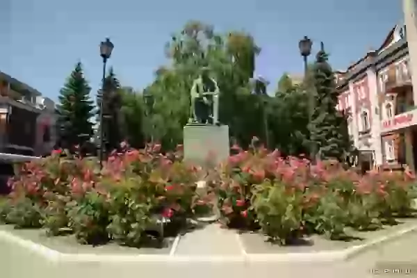 Памятник Ивану Никитину фото - Воронеж, врн