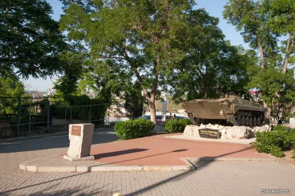 Monument to soldiers-Afghans — Sevastopol