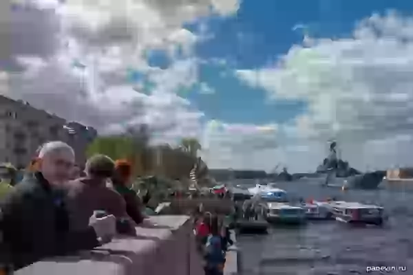 Parade of the ships on Neva photo - May, 9th