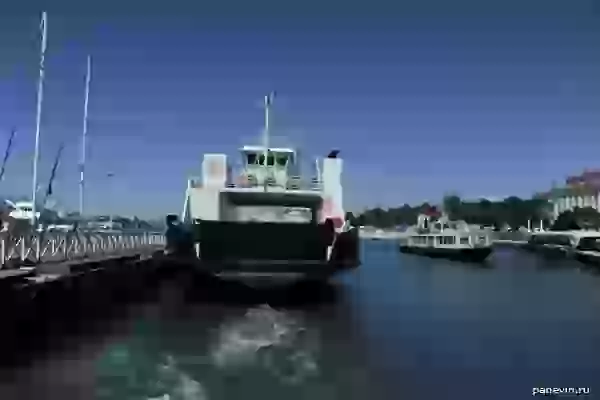 car ferry Departure