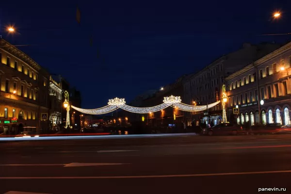 Предновогодний Невский, Зелёный мост