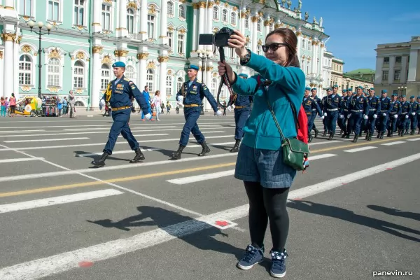 Selfie with cadets