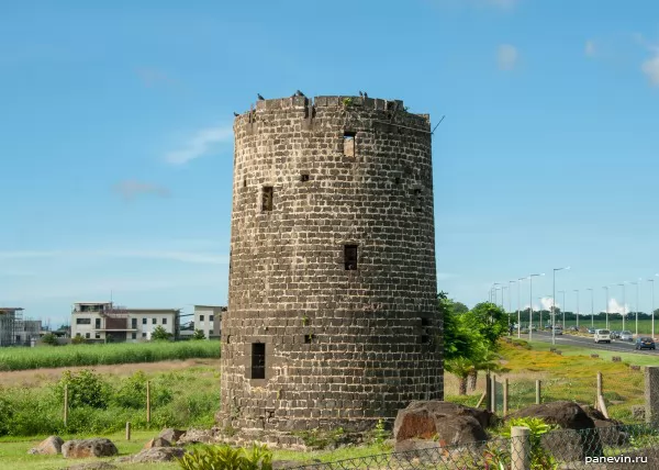 Ancient tower, photo — Mauritius