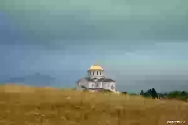 Sacred Vladimir`s Church in Chersonesus photo - Sevastopol