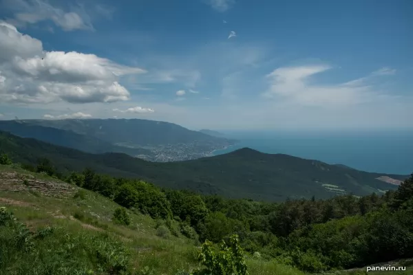 View from mountain Ai-Petri — the Nature of Crimea