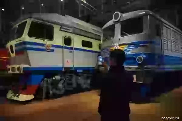 Visitor made video photo - Museum of Russian railroad