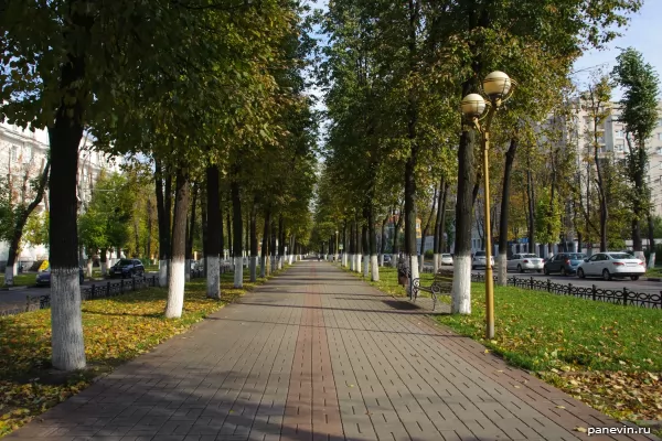 Alley on Lenin Avenue