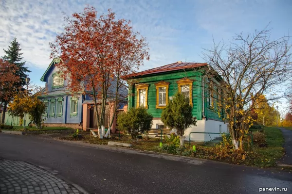 Wooden houses