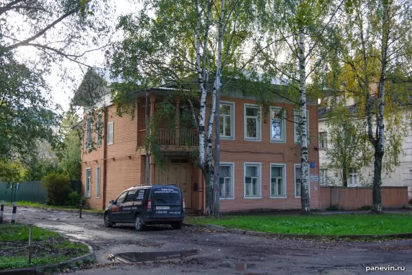 Wooden house of the beginning of the 20th century